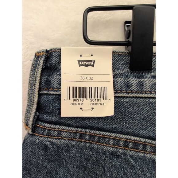 Levi's Premium 568 Loose Straight Medium Wash Men's Jeans 36x32 NWT MSRP $98 - Picture 14 of 14